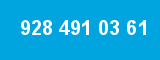 928 491 03 61